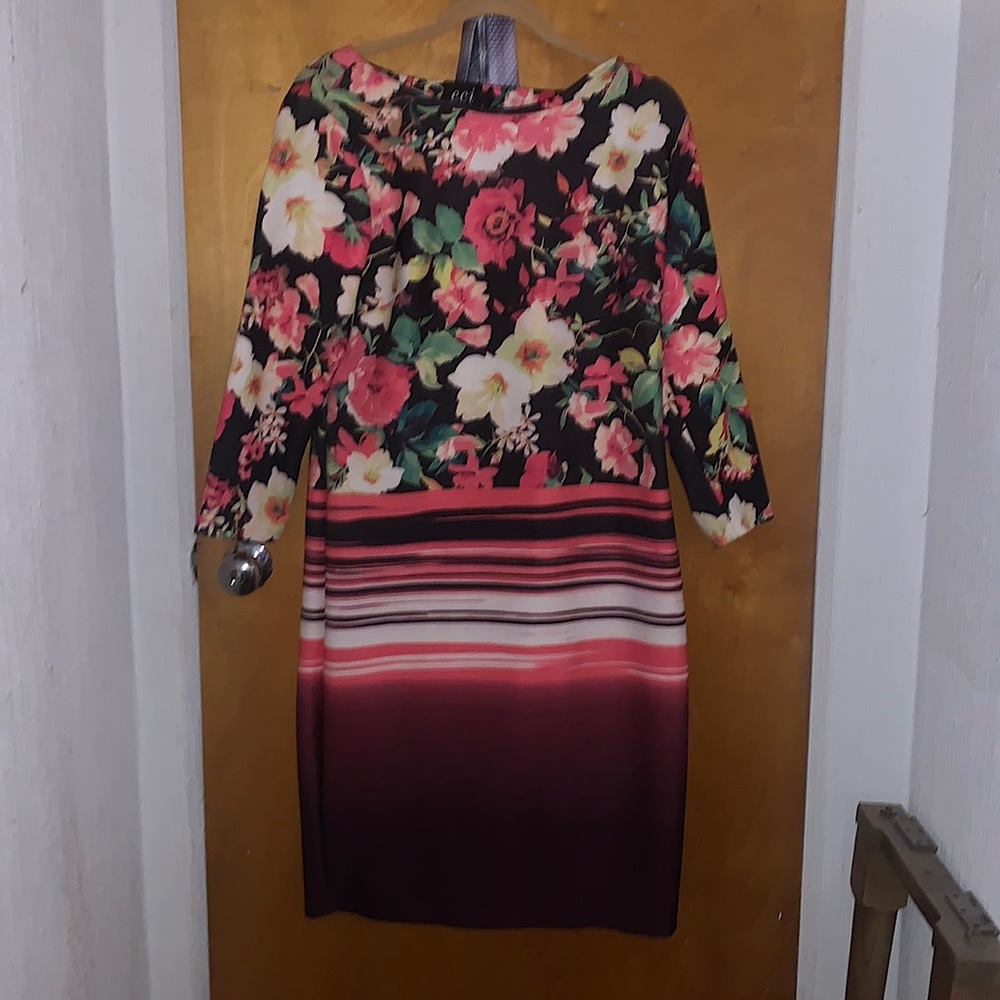 Spring floral eci new York size 14 dress.
